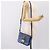 Borsa a tracolla Miu Miu in pelle blu navy tono oro Auth 198643A - vista 27