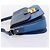 Borsa a tracolla Miu Miu in pelle blu navy tono oro Auth 198643A - vista 3
