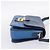 Borsa a tracolla Miu Miu in pelle blu navy tono oro Auth 198643A - vista 4