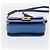 Borsa a tracolla Miu Miu in pelle blu navy tono oro Auth 198643A - vista 5
