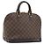 Borsa a mano LOUIS VUITTON Damier Ebene Alma N51131 LV Auth 197507A