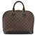 Borsa a mano LOUIS VUITTON Damier Ebene Alma N51131 LV Auth 197507A - vista 13