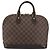 Borsa a mano LOUIS VUITTON Damier Ebene Alma N51131 LV Auth 197507A - vista 2