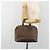 Borsa a mano LOUIS VUITTON Damier Ebene Alma N51131 LV Auth 197507A - vista 22