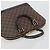 Borsa a mano LOUIS VUITTON Damier Ebene Alma N51131 LV Auth 197507A - vista 6