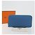 Hermès HERMES Azap Silk In Wallet Leather Blue Silver Auth 196072M Silber Blau - Ansicht 12