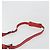 Borsa a tracolla GUCCI Abbey in pelle Outlet Rossa Argento 265691 Auth 198654 - vista 8