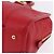 Borsa a mano LOEWE Amazona 28 in pelle rossa e oro Auth 197185SAM Rosso D'oro - vista 16