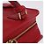 Borsa a mano LOEWE Amazona 28 in pelle rossa e oro Auth 197185SAM Rosso D'oro - vista 7