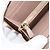 Carteira Longa Miu Miu em Couro Rosa Ouro Prata Auth 198810A Dourado - vista 20
