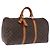 LOUIS VUITTON Monogram Keepall 50 Boston Bag M41426 LV Auth 194861 Monogramma