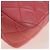 Borsa a catena CHANEL Mini Matelasse 14 Valentine in pelle di agnello rosa CC Auth 196341SAM D'oro - vista 18