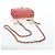 Borsa a catena CHANEL Mini Matelasse 14 Valentine in pelle di agnello rosa CC Auth 196341SAM D'oro - vista 7