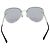 CHANEL Randlose Sonnenbrille Metal Gray Silver CC Auth am12308M Braun Silber - Ansicht 2