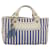Céline CELINE Boogie Bag Canvas Navy Gold Tone Auth 198642A Blu navy - vista 13