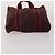 Hermès Borsa HERMES Fourre Tout in cotone, set da 4, Navy Red gray Auth BA15070 Marrone Rosso Blu navy - vista 12