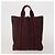 Hermès Borsa HERMES Fourre Tout in cotone, set da 4, Navy Red gray Auth BA15070 Marrone Rosso Blu navy - vista 8