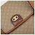 Céline Borsa a mano CELINE Macadam Canvas PVC Beige Gold Auth 197166 D'oro - vista 17