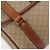 Céline Borsa a mano CELINE Macadam Canvas PVC Beige Gold Auth 197166 D'oro - vista 18
