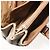 Céline Borsa a mano CELINE Macadam Canvas PVC Beige Gold Auth 197166 D'oro - vista 24
