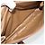Céline Borsa a mano CELINE Macadam Canvas PVC Beige Gold Auth 197166 D'oro - vista 26