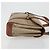 Céline Borsa a mano CELINE Macadam Canvas PVC Beige Gold Auth 197166 D'oro - vista 3