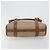 Céline Borsa a mano CELINE Macadam Canvas PVC Beige Gold Auth 197166 D'oro - vista 5