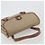 Céline Borsa a mano CELINE Macadam Canvas PVC Beige Gold Auth 197166 D'oro - vista 6