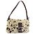 Sac à épaule FENDI Mamma Baguette en fourrure Ivory Silver Auth 197511SAM Argenté Écru