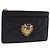 Dolce & Gabbana Portacarte DOLCE&GABBANA Devotion Medium in pelle nera e oro Auth BA14822V Nero