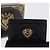 Dolce & Gabbana Portacarte DOLCE&GABBANA Devotion Medium in pelle nera e oro Auth BA14822V Nero - vista 12