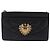 Dolce & Gabbana Portacarte DOLCE&GABBANA Devotion Medium in pelle nera e oro Auth BA14822V Nero - vista 13
