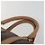 Céline Sac Boston CELINE Macadam PVC Cuir Marron Ton Or Auth 194119A - vue 14