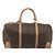 Céline Sac Boston CELINE Macadam PVC Cuir Marron Ton Or Auth 194119A - vue 2
