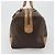 Céline Sac Boston CELINE Macadam PVC Cuir Marron Ton Or Auth 194119A - vue 3