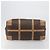 Céline Sac Boston CELINE Macadam PVC Cuir Marron Ton Or Auth 194119A - vue 5