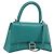 Borsa BALENCIAGA Hour Glass Small in pelle 2way Verde Argento 593546 Auth 196703M