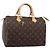 Borsa a mano LOUIS VUITTON Monogram Speedy 30 M41526 LV Auth am12367V Monogramma