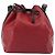 LOUIS VUITTON Epi Petit Noe Shoulder Bag Bicolor Black Red M44172 LV Auth ka5782 Nero Rosso - vista 13