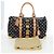 Borsa LOUIS VUITTON Monogram Multicolor Keepall 45 Nera M92640 Auth 195545SV Nero - vista 12