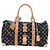 Borsa LOUIS VUITTON Monogram Multicolor Keepall 45 Nera M92640 Auth 195545SV Nero - vista 13