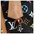 Borsa LOUIS VUITTON Monogram Multicolor Keepall 45 Nera M92640 Auth 195545SV Nero - vista 9