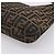 Borsa a tracolla FENDI Zucca Canvas Mamma Baguette Marrone Nero Auth 198708V - vista 16