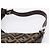 Borsa a tracolla FENDI Zucca Canvas Mamma Baguette Marrone Nero Auth 198708V - vista 8