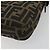 Borsa a tracolla FENDI Zucca Canvas Mamma Baguette Marrone Nero Auth am12413V - vista 16