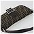 Borsa a tracolla FENDI Zucca Canvas Mamma Baguette Marrone Nero Auth am12413V - vista 6
