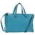 Miu Miu Tote Bag Leder 2way Blau Silber Authentisch 195506A