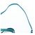 Miu Miu Tote Bag Leder 2way Blau Silber Authentisch 195506A - Ansicht 17
