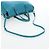 Miu Miu Tote Bag Leder 2way Blau Silber Authentisch 195506A - Ansicht 8