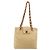 Borsa a tracolla CHANEL Matelasse con catena in pelle d'agnello Beige CC Auth 196671A - vista 13